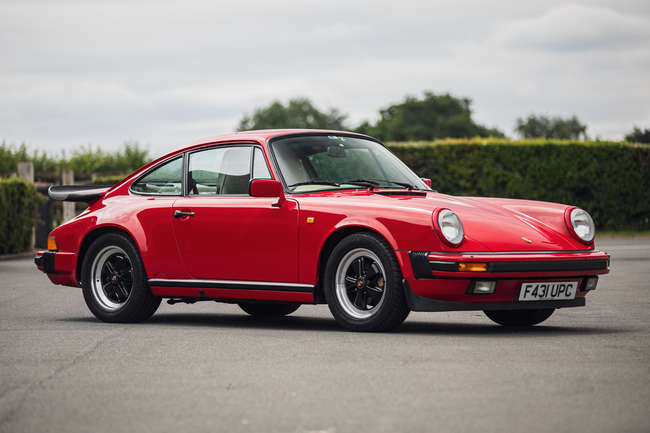 1988 Porsche 911 Carrera 3.2 Sport Coupe-Auction Lot