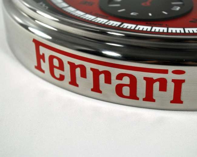 Ferrari Panerai Red Dial Clock-Sold