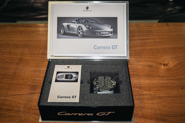 Porsche Carrera GT customer presentation box-Sold
