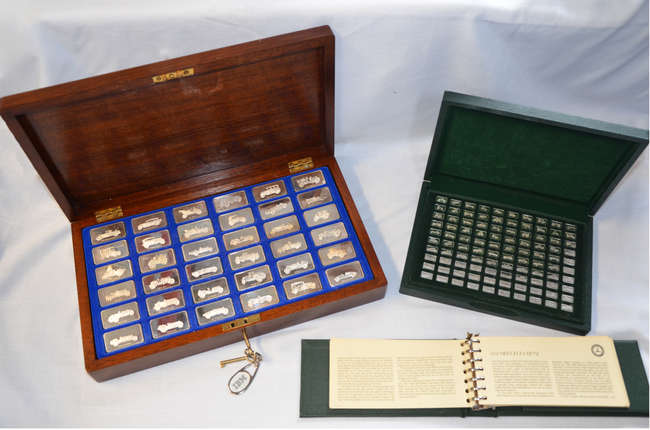 Collection of Silver Motoring Ingots-Sold