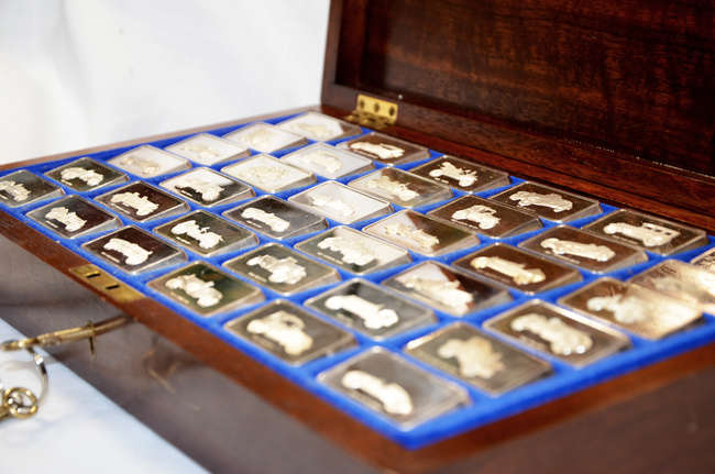 Collection of Silver Motoring Ingots-Sold