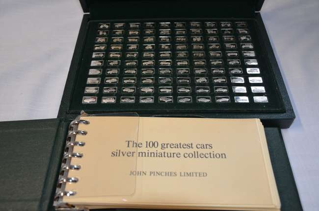 Collection of Silver Motoring Ingots-Sold