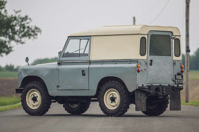 1969 Land Rover Series IIA-Sold