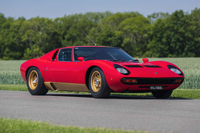 1972 Lamborghini Miura SV-Sold