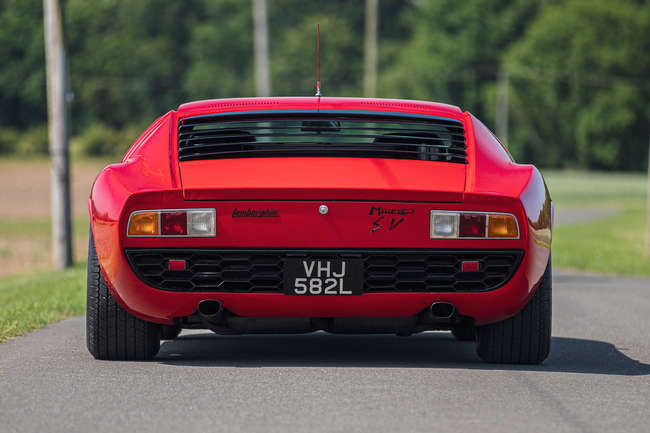 1972 Lamborghini Miura SV-Sold