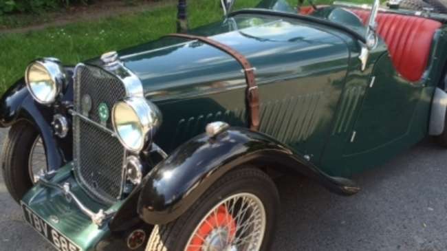 1934 Singer Nine Le Mans-Sold