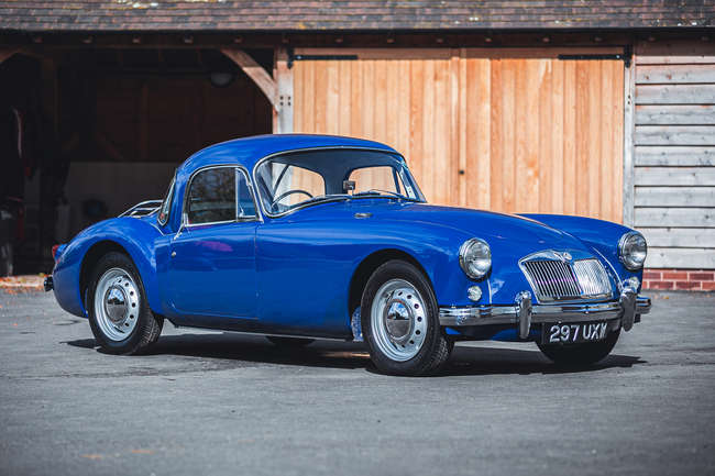 1958 MGA 1500 Coupe-Sold