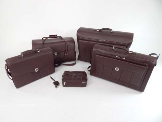 Bentley Azure Convertible Complete 5 Piece Luggage Set-Auction Lot