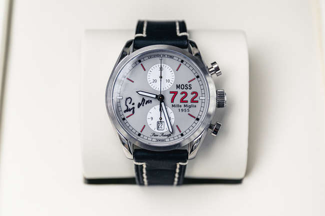 The Moss 722 chronograph celebrates the amazing Moss/Jenkins-Sold