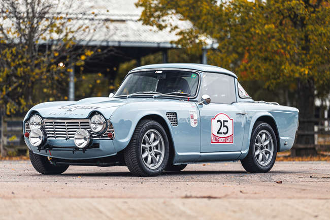 1963 Triumph TR4 Works Rally Replica-Sold