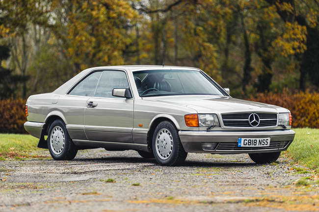 1990 Mercedes-Benz 500 SEC (C126)-Sold