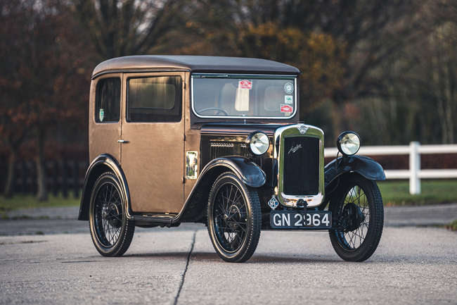 1930 Austin Seven RG Fabric Saloon-Auction Lot