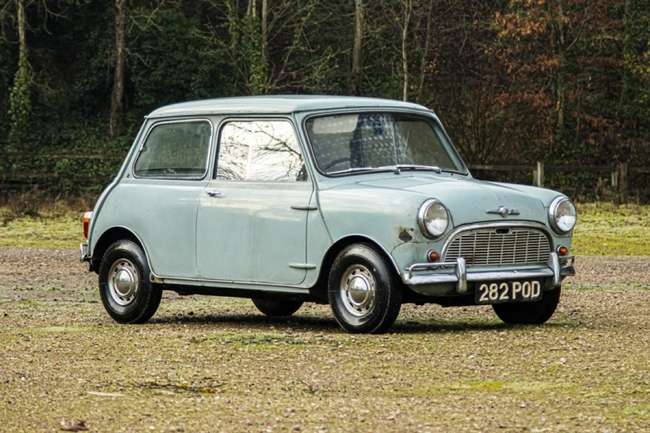 1963 Morris Mini Super De Luxe -Sold