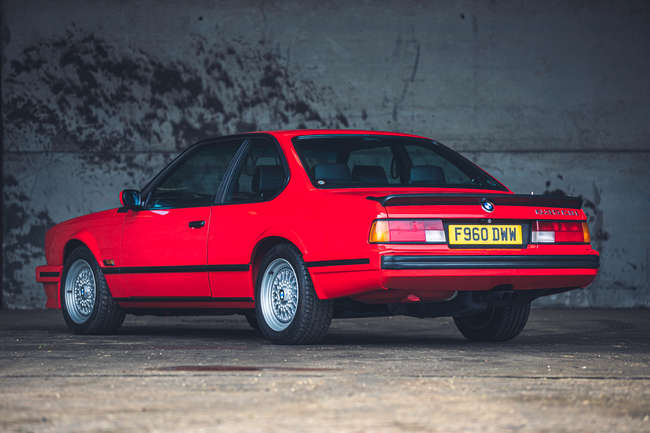 1989 BMW 635 CSi (E24) Highline – Motorsport Edition (Auto)-Sold