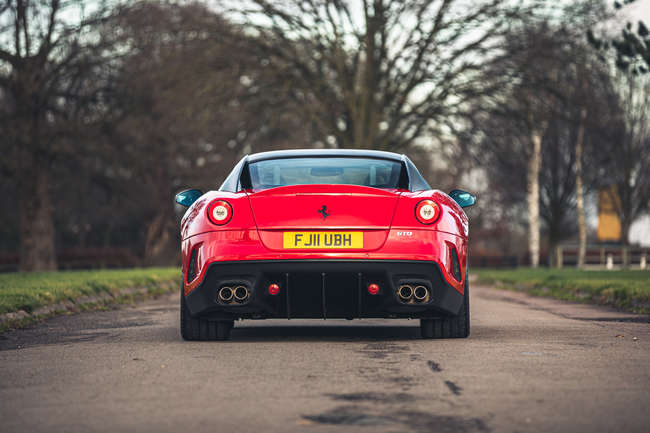 2011 Ferrari 599 GTO (Classiche)-Sold