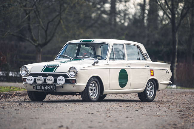 1966 Ford Cortina GT (Mk1) Four-Door Rally Car (LHD)-Sold