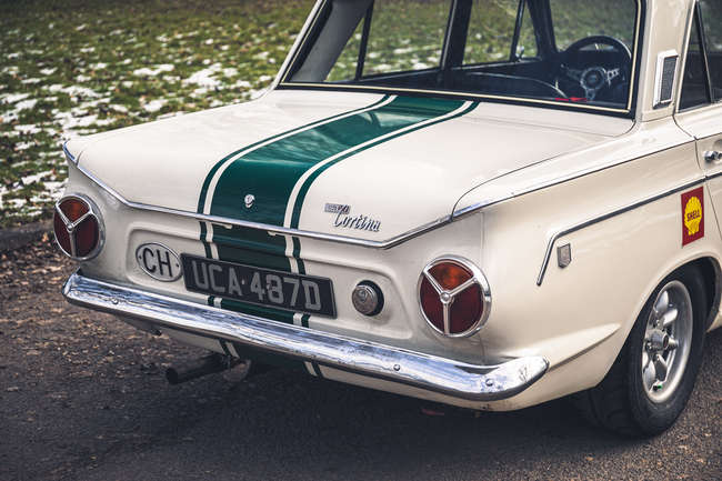 1966 Ford Cortina GT (Mk1) Four-Door Rally Car (LHD)-Sold