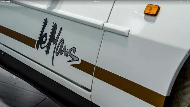 1988 Porsche 924 S Le Mans -Sold