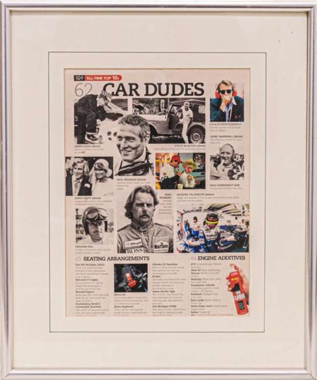 Selection of Motor Racing Pictures-Sold