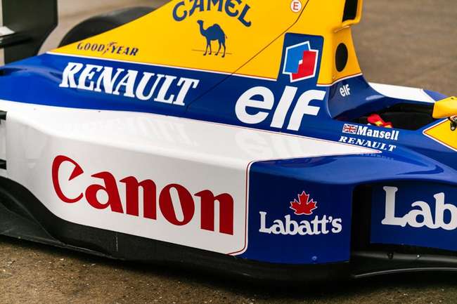 Williams F1 - ‘Red 5’ FW14 display car-Sold