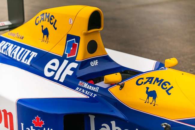 Williams F1 - ‘Red 5’ FW14 display car-Sold
