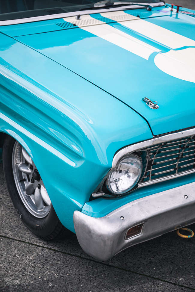 1964 Ford Falcon FIA Race car offered directly from Rowan At-Sold