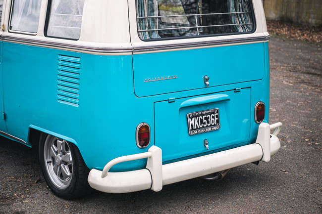1967 Volkswagen Samba Split-Screen T1 21-Window Camper-Sold