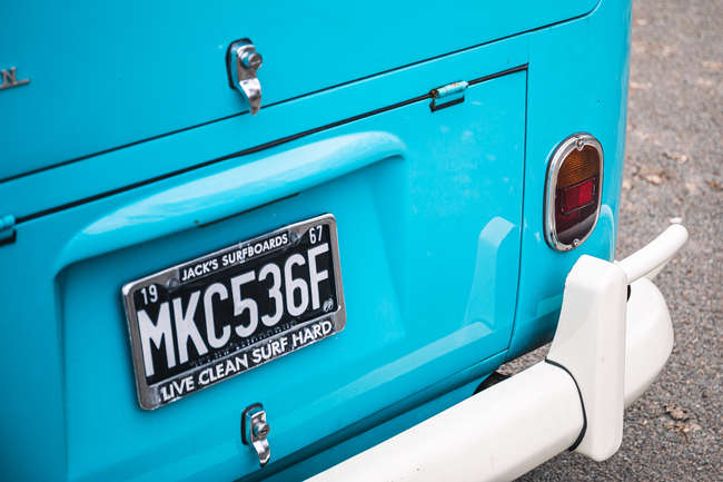 1967 Volkswagen Samba Split-Screen T1 21-Window Camper-Sold