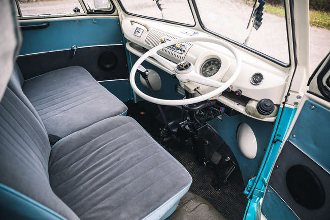 1967 Volkswagen Samba Split-Screen T1 21-Window Camper-Sold