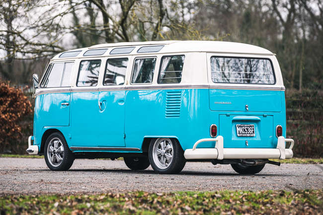 1967 Volkswagen Samba Split-Screen T1 21-Window Camper-Sold