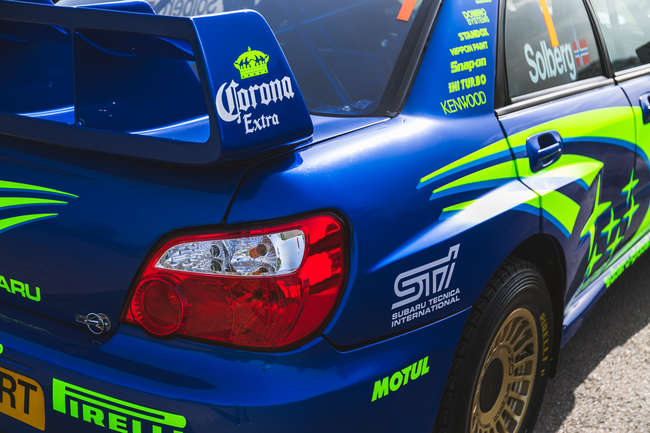 Miniature Subaru Impreza WRC Solberg Rallye Acropolis 2004 - Vitesse 1:43 - Neuve