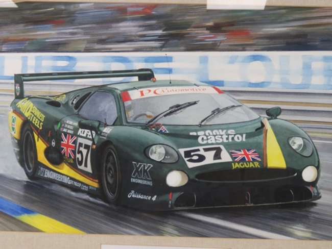 An Original Watercolour and Gouache Painting by Jim Dugdale -Sold