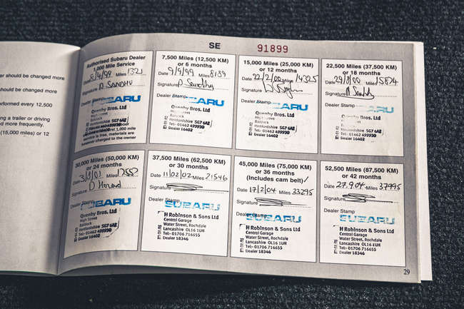 1999 Subaru 22B-STi Type UK-Sold