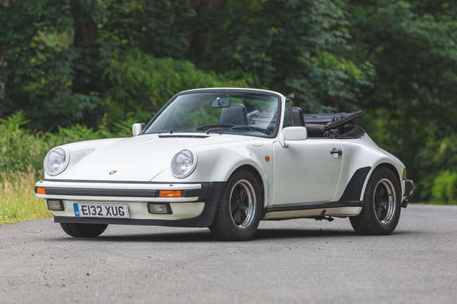 1988 Porsche 911 Carrera 3.2 Cabriolet-Sold