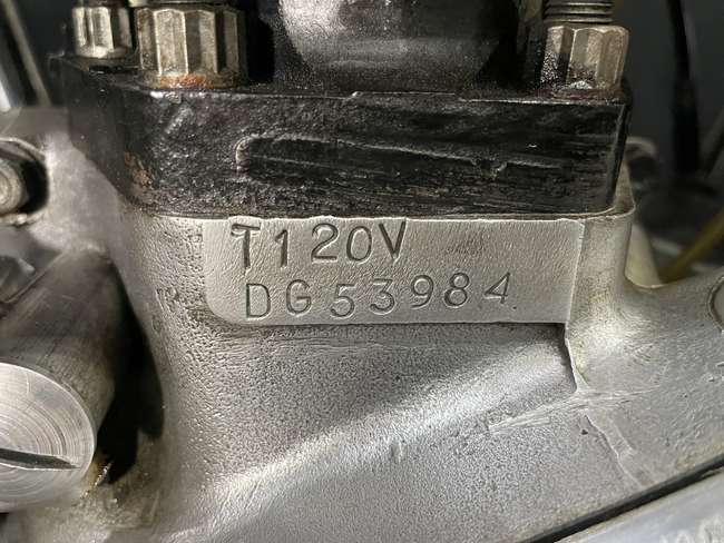 1972 Triumph T120V Bonneville-Sold