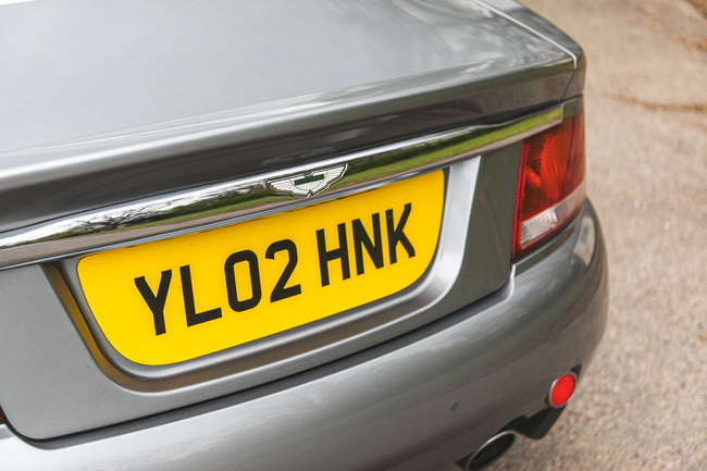 2002 Aston Martin V12 Vanquish-Sold