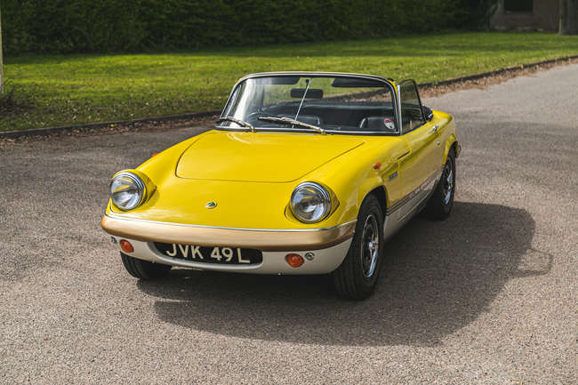 1972 Lotus Elan Sprint Convertible-Sold