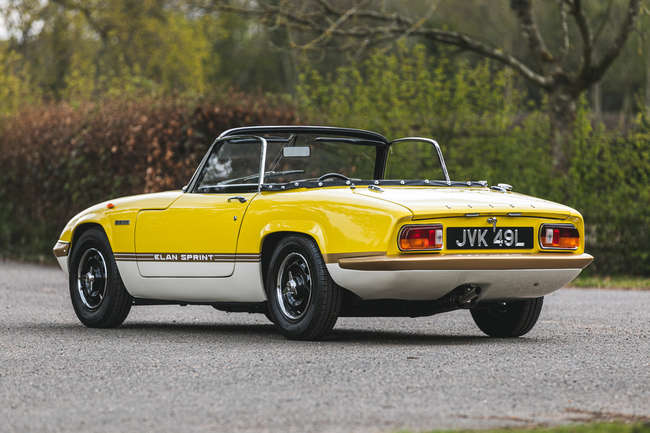 1972 Lotus Elan Sprint Convertible-Sold