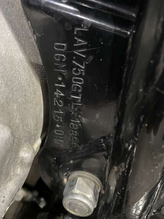 c1976 Laverda 750 GTL-Auction Lot