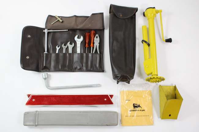 1970 - 1974 Ferrari 246 GT/ GTS Complete Tool Kit Roll-Auction Lot