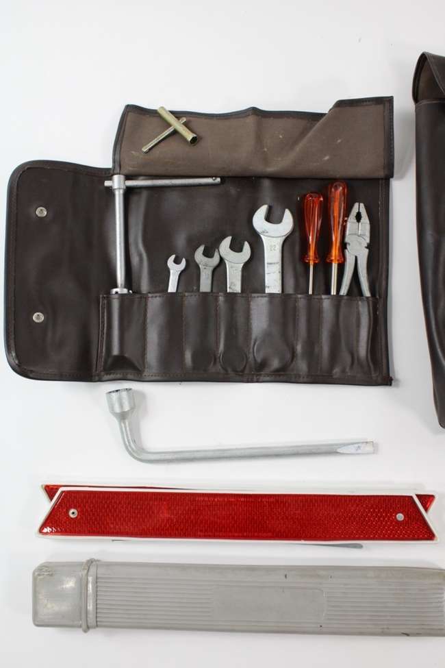 1970 - 1974 Ferrari 246 GT/ GTS Complete Tool Kit Roll-Auction Lot