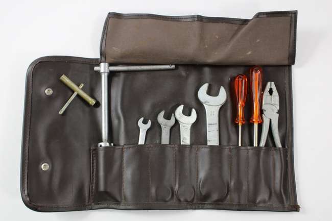 1970 - 1974 Ferrari 246 GT/ GTS Complete Tool Kit Roll-Auction Lot
