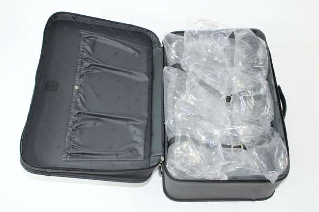 2008 - 2017 Ferrari California 3-Piece Schedoni Luggage Set-Auction Lot