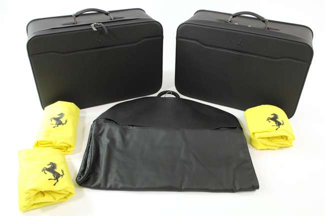 2008 - 2017 Ferrari California 3-Piece Schedoni Luggage Set-Auction Lot