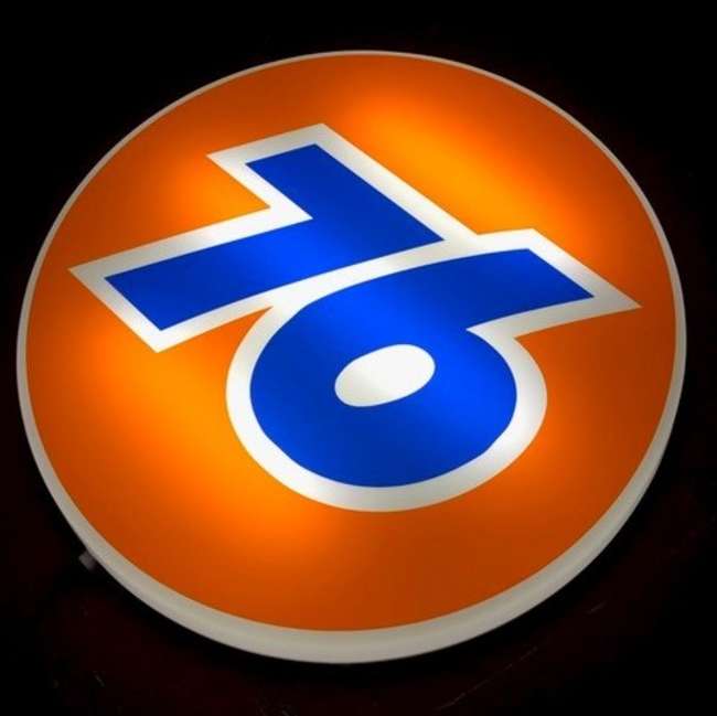 76 Illuminated Sign-Auction Lot