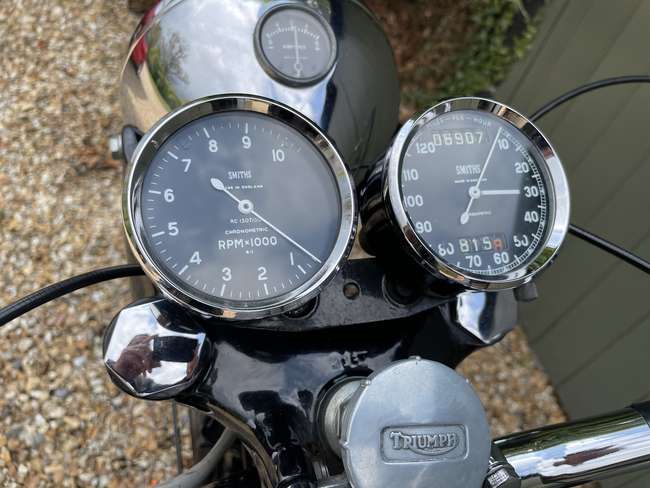 1954 Triumph Speed Twin-Sold