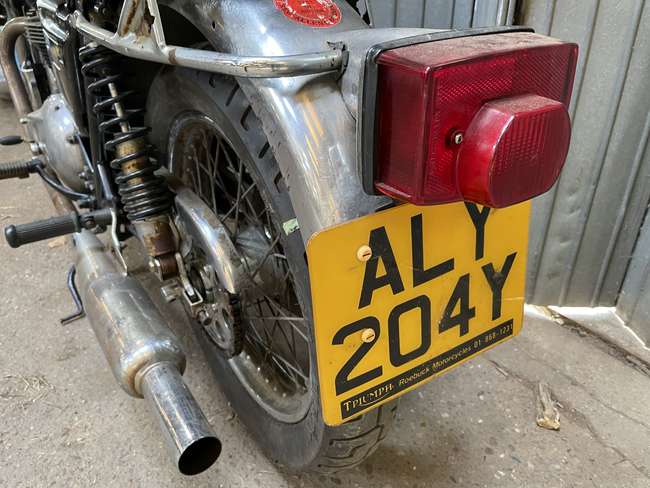 1983 Triumph T140 ES Bonneville-Auction Lot