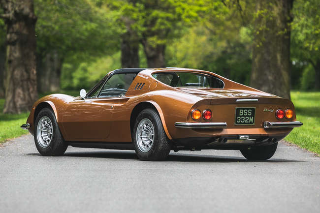 1974 Ferrari 246 Dino GTS - RHD Factory 'Flares' Car-Sold