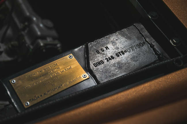 1974 Ferrari 246 Dino GTS - RHD Factory 'Flares' Car-Sold