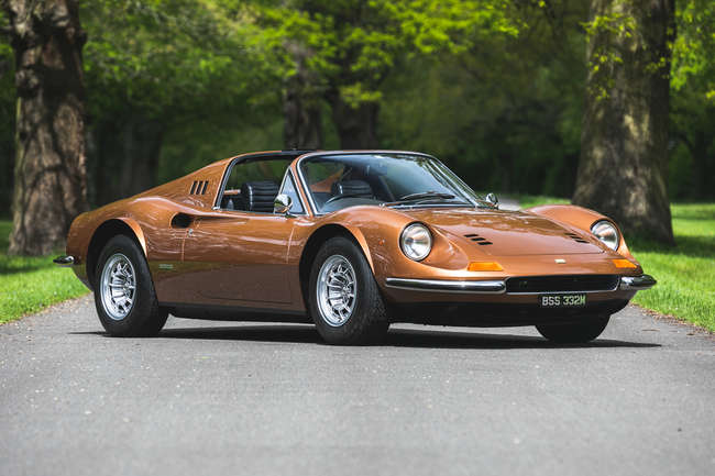 1974 Ferrari 246 Dino GTS - RHD Factory 'Flares' Car-Sold